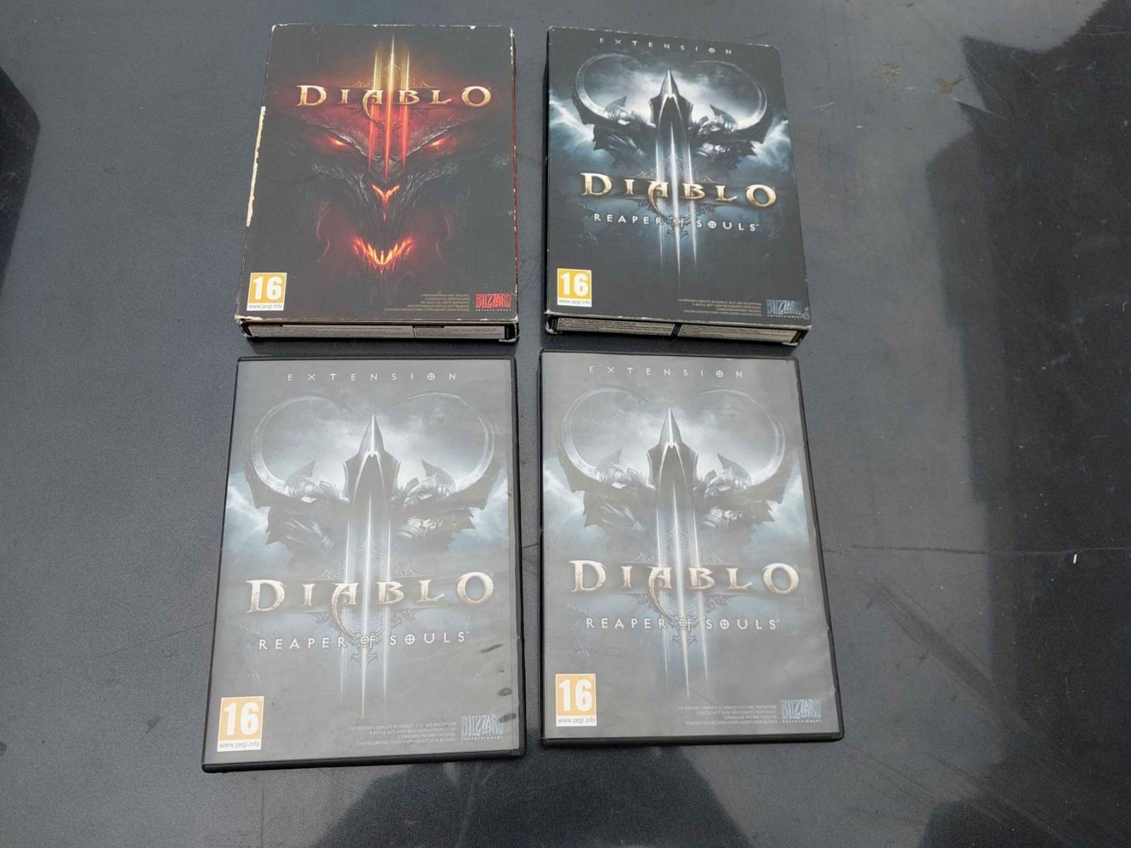 Lot de 4 jeux PC Diablo 3