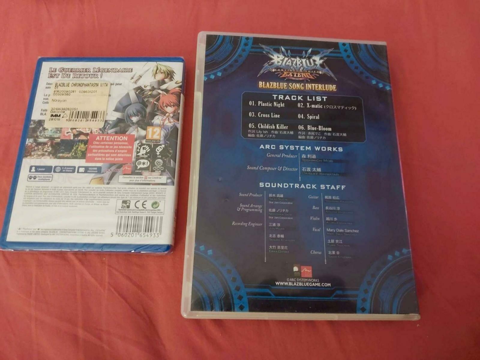 PS Vita BlazBlue Continuum Shift Extend NEUF sous blister – Image 2