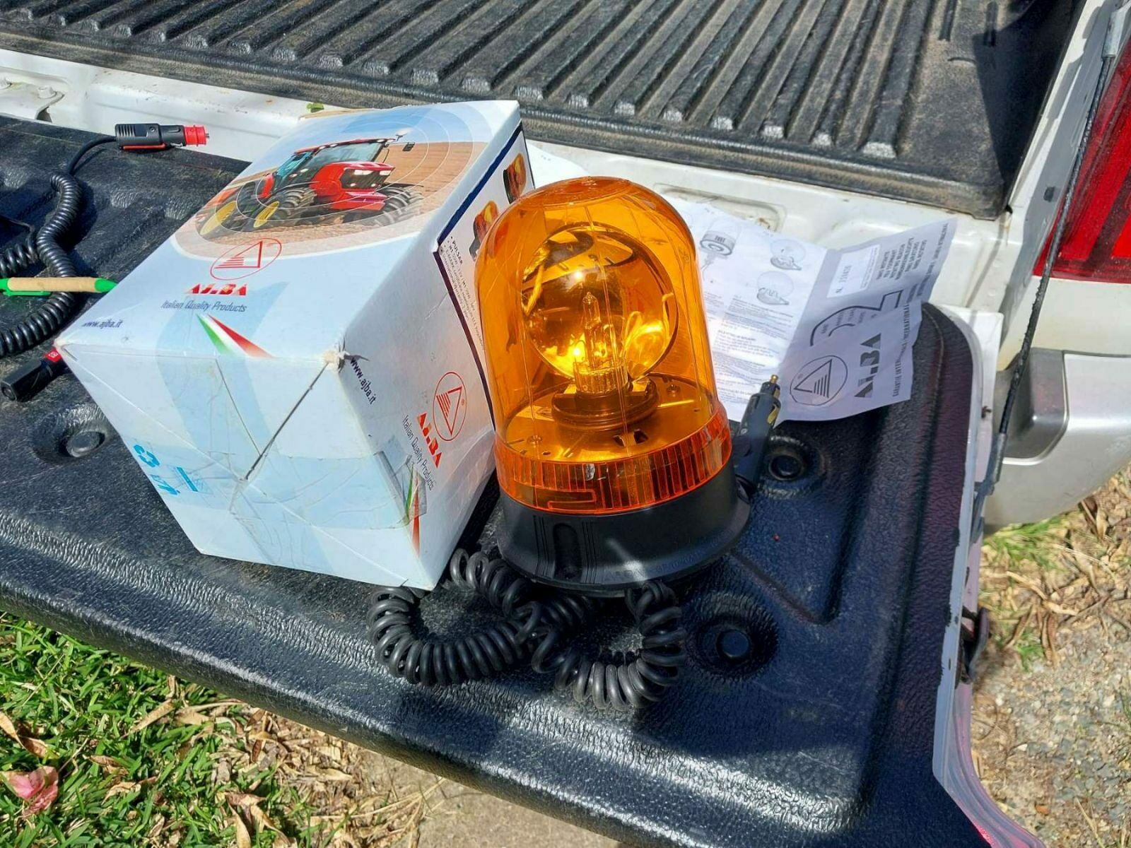 Gyrophare rotatif AJ.BA 12V – Modèle pro homologué