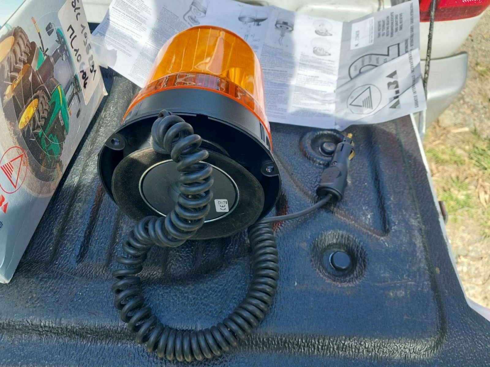 Gyrophare rotatif AJ.BA 12V – Modèle pro homologué – Image 4