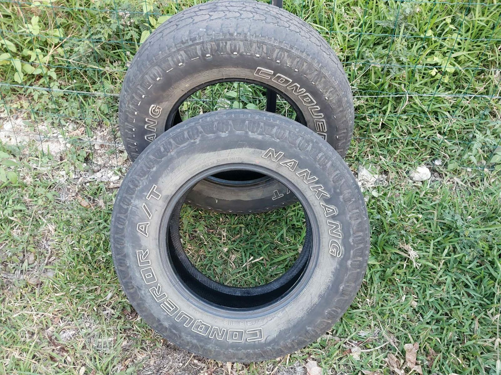 2x Pneus 245/70R16 usé !!! 4000F