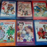 Lot 6 jeux Mattel Intellivision complets