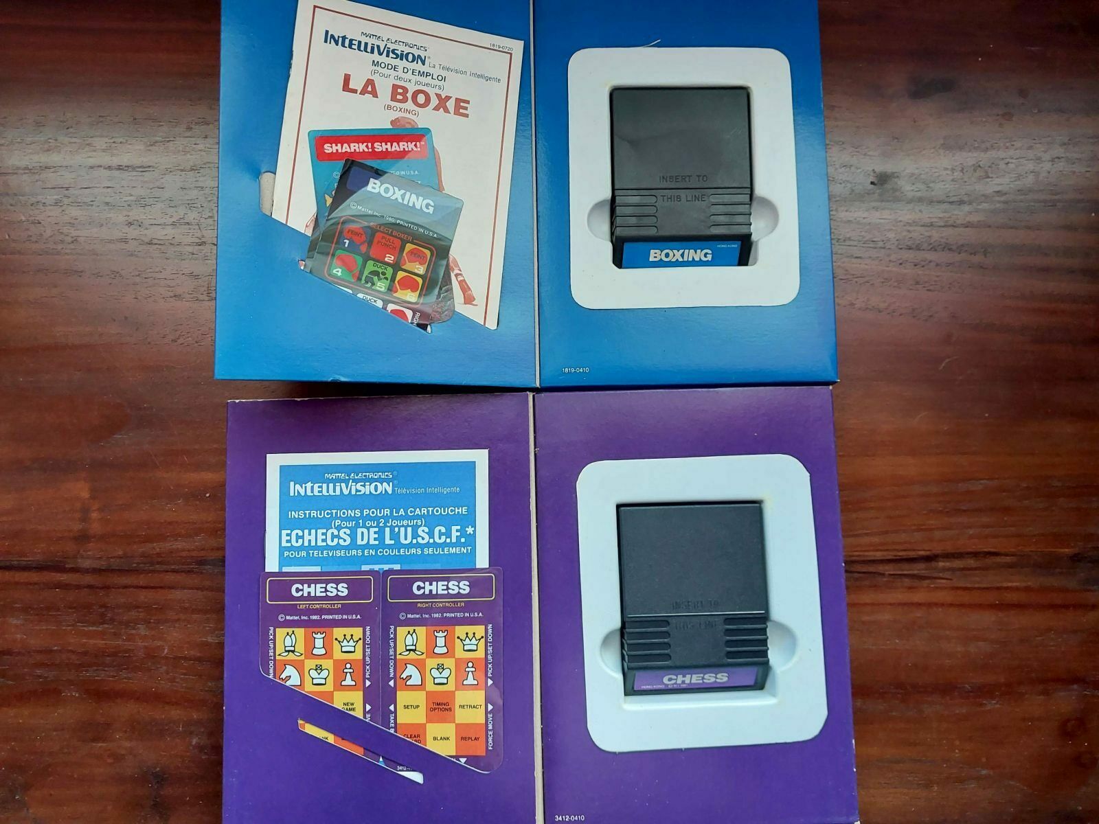 Lot 6 jeux Mattel Intellivision complets – Image 2