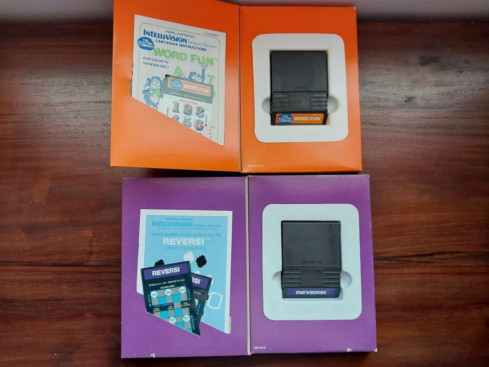 Lot 6 jeux Mattel Intellivision complets – Image 4