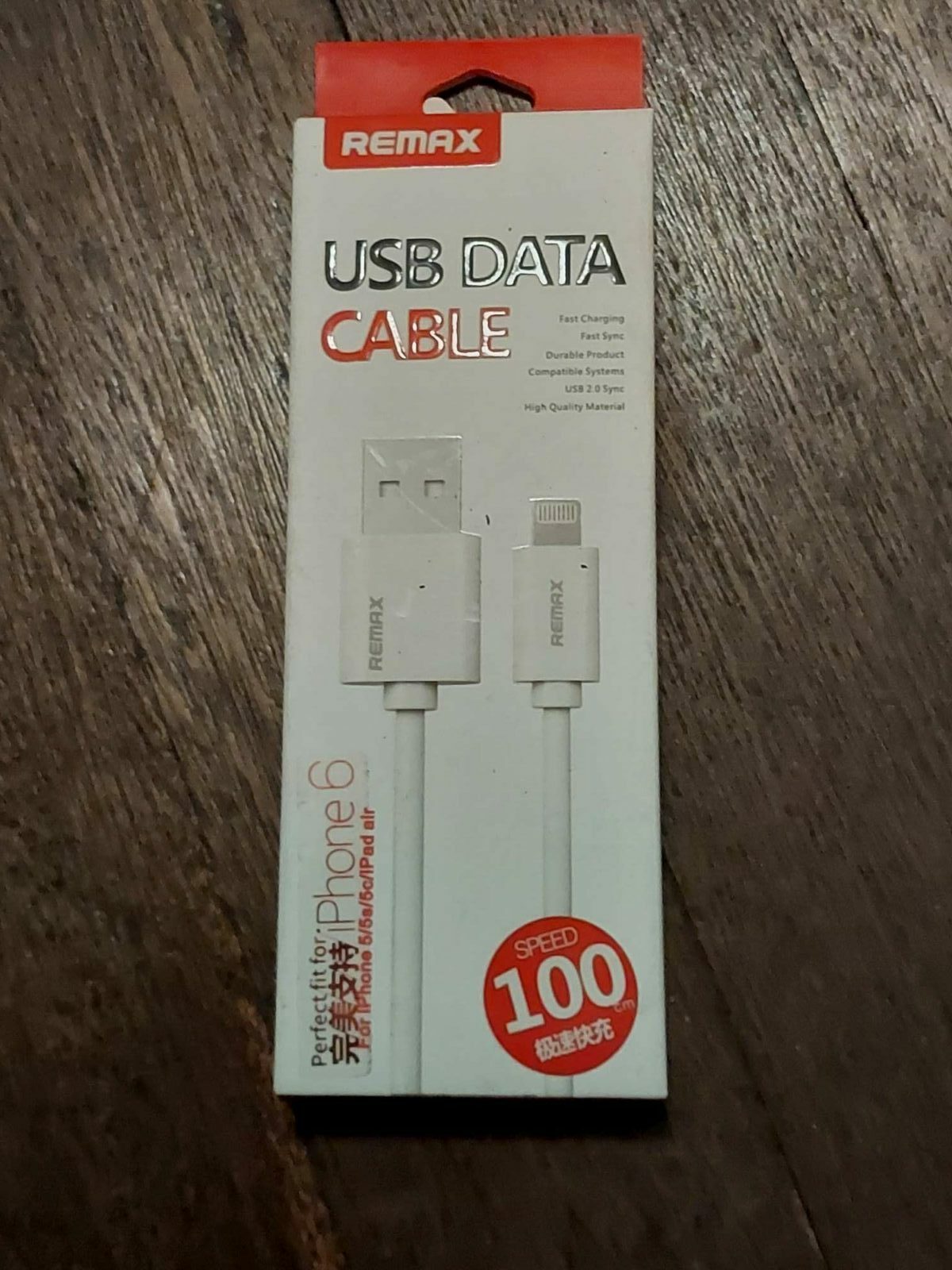 Câble REMAX Lightning – Charge & Sync iPhone