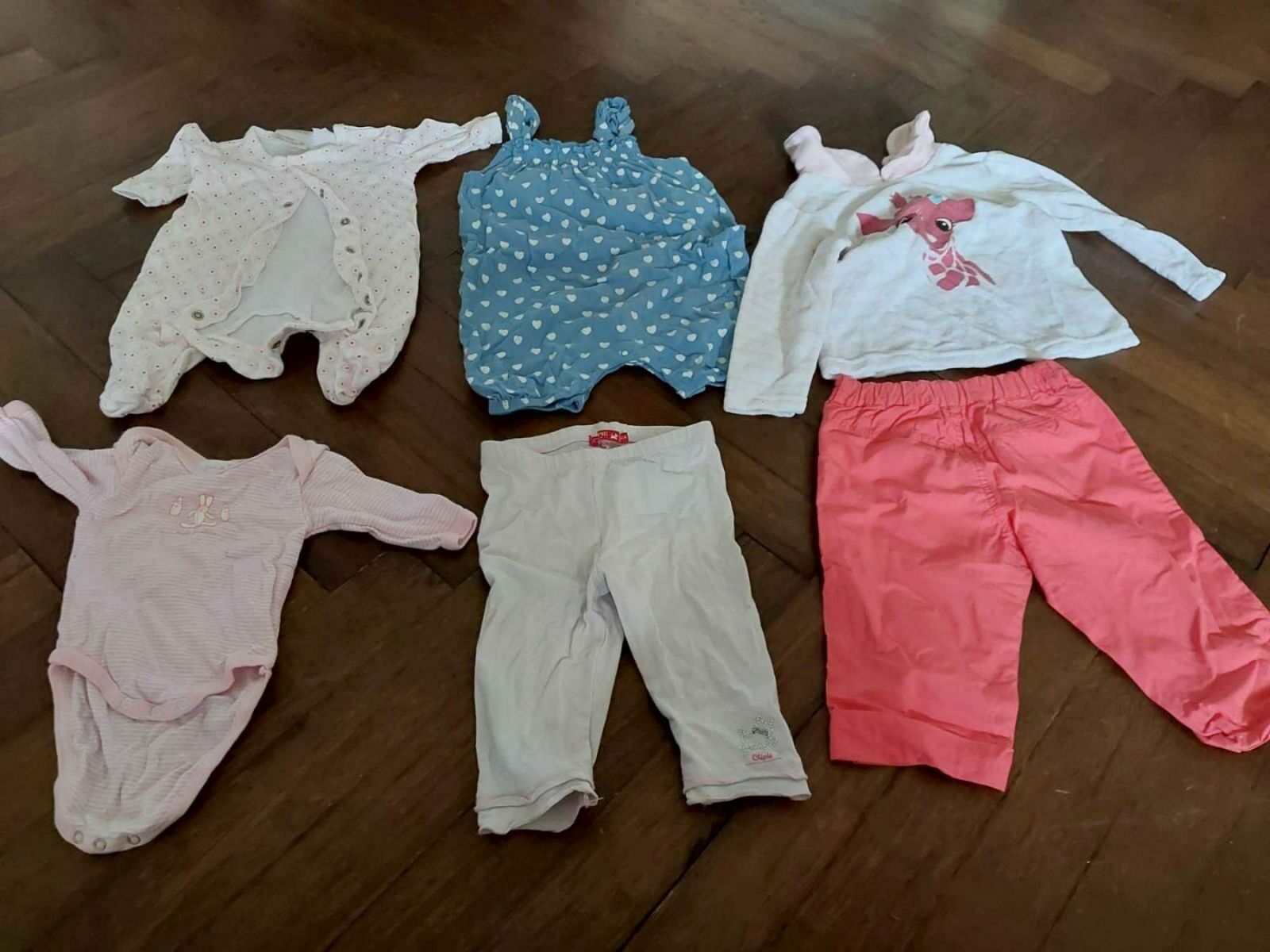 Lot 39x vêtements bébé fille de 6 mois a 2 ans