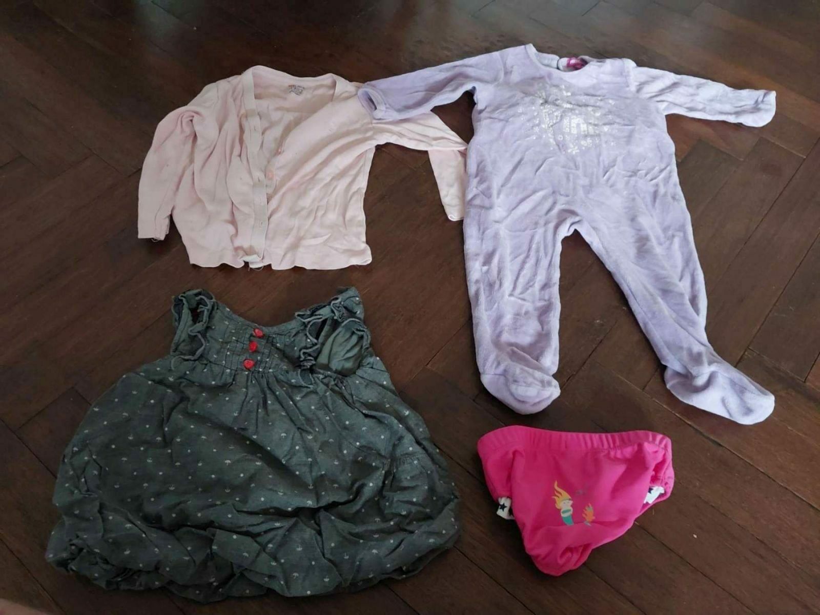 Lot 39x vêtements bébé fille de 6 mois a 2 ans – Image 2
